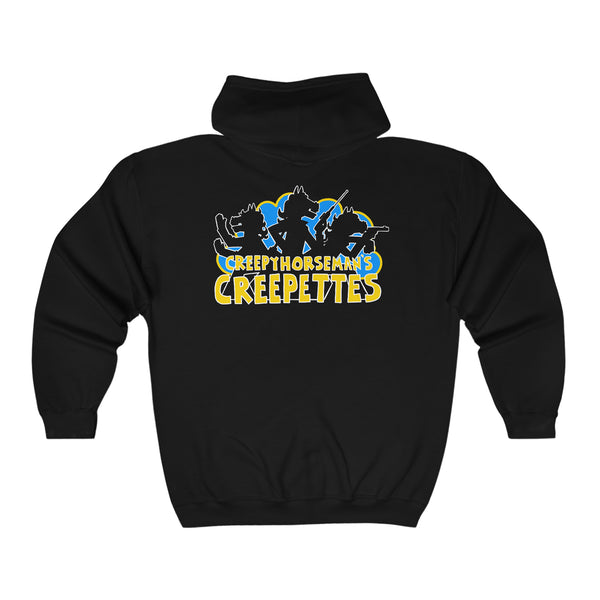 Zip up Creepette Hooded Sweatshirt