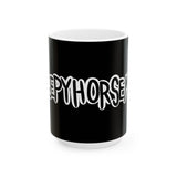 Creepyhorseman Ceramic Mug (11oz & 15oz)