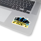 Creepy Horseman's Creepettes Sticker — Retro Cartoon Horror Kiss-Cut Decal