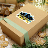 Creepy Horseman's Creepettes Sticker — Retro Cartoon Horror Kiss-Cut Decal