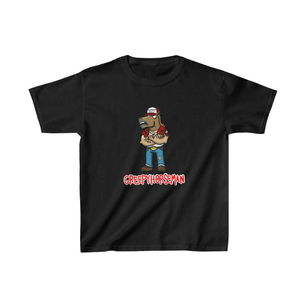 Kids Creepyhorseman Trucker Heavy Cotton™ Tee