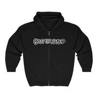 Zip up I'm Creepin' Hooded Sweatshirt