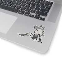 Mud flap Horse Lady left Kiss-Cut Sticker